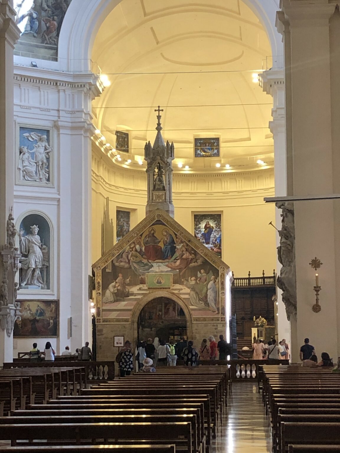 Basilique Sainte Marie des Anges à Assise