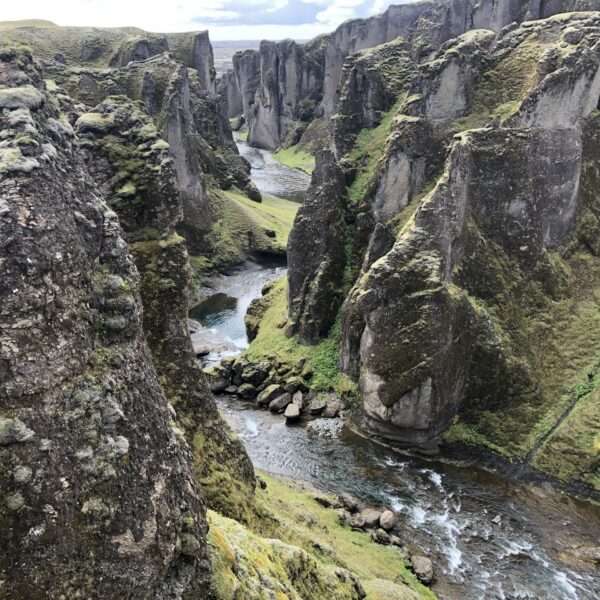 Fjadrargljufur canyon