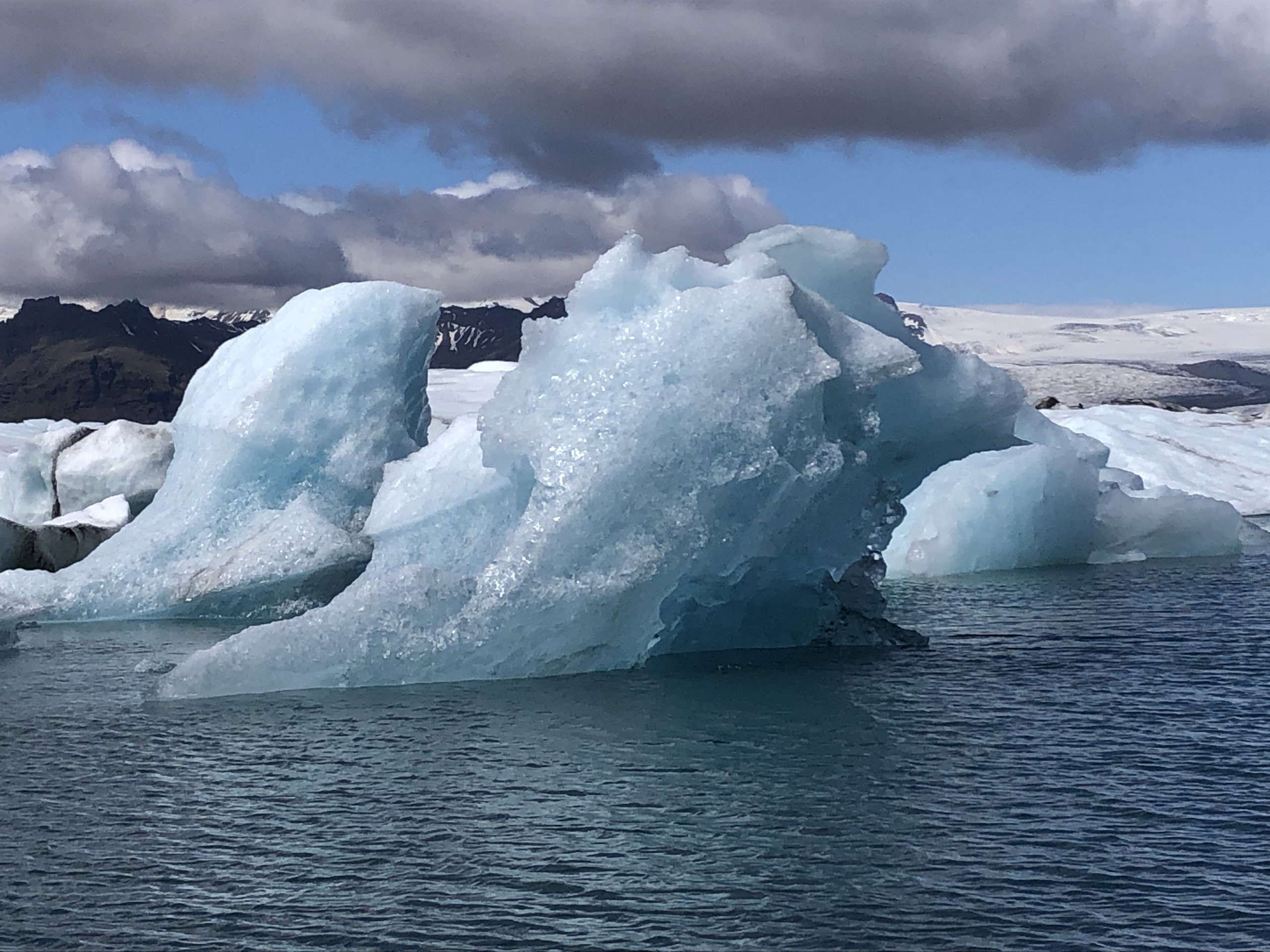 07 juillet au glacier Jokulsarlon