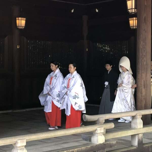 Tokyo - Temple Meiji-Jingu -mariage