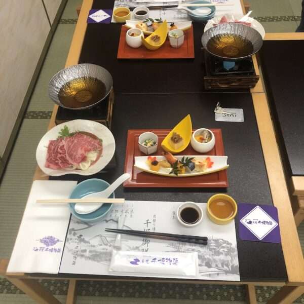 Repas au Ryokan