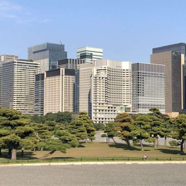 Quartier du palais impérial à Tokyo