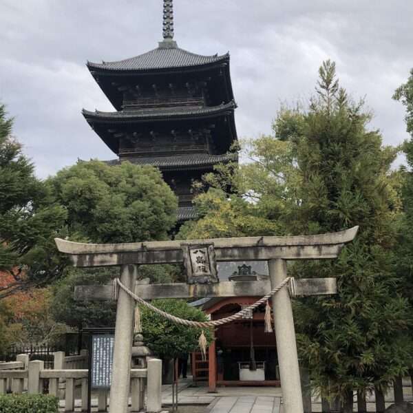 Temple Toji à Kyoto