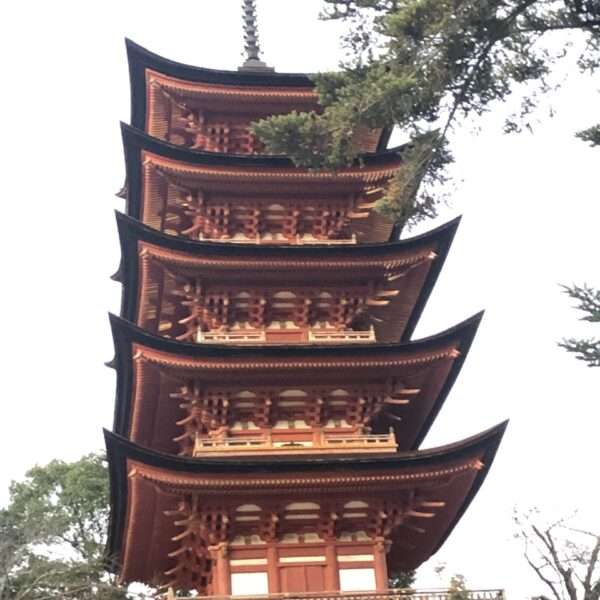 Sanctuaire Jinja sur l’Île Miyajima