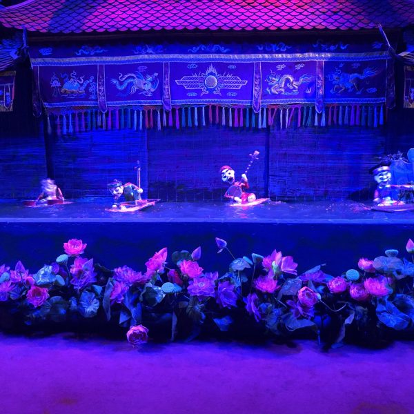 Hanoï - spectacle de marionnettes sur l'eau